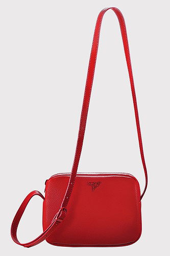 moda selvim Fermuarlı Kadın Çantası 314GBK1140 Kırmızı - Thumbnail