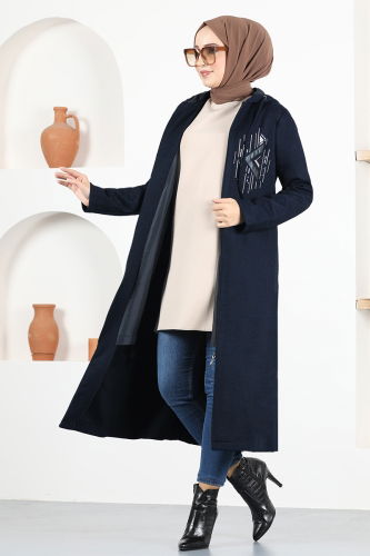 MRV M.S.L. - Fermuarlı Şık Kap MSL0105-M Laci