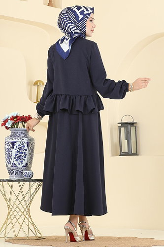 moda selvim Fiyonk Detaylı 2 li Takım 5096ERK1158 Laci - Thumbnail