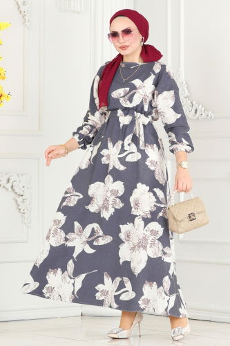 B.R.Z - Dress 8233BRZ597 Navy Blue