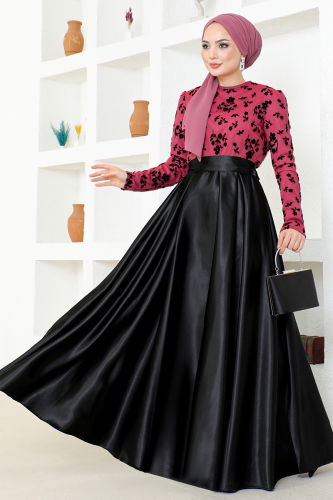MRV A.S.M. - فستان سهرة ASM2709-M فوشي