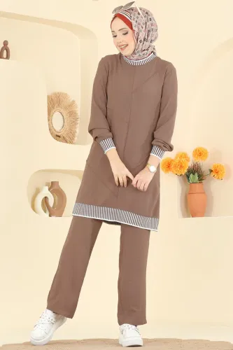 S.L. - Garni Detay Aerobin Takım 2635SL432 Koyu Vizyon