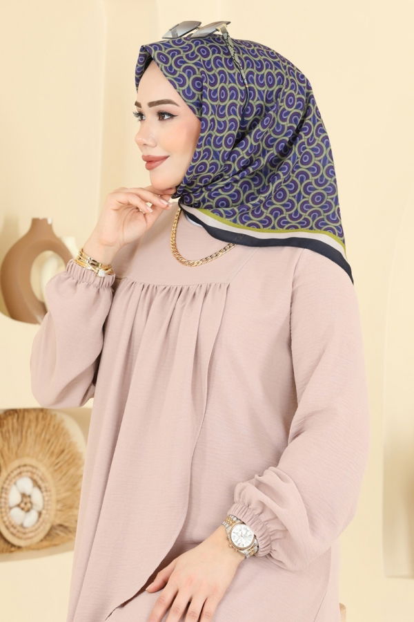 Modaselvim Eşarp Geometrik Desen Soft Eşarp 511ERB1087 Laci