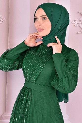 moda selvim أبييASM2457-M الزمرد - Thumbnail