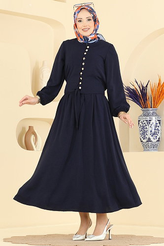 moda selvim Gold Düğmeli 2 li Takım 001ZMRK1203 Laci - Thumbnail
