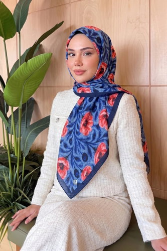E.R.B.K. - Gül Desen Soft Eşarp 522ERBK1201 Laci