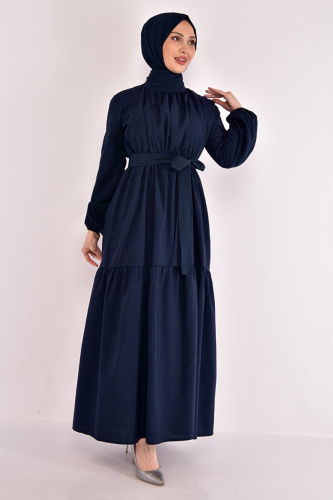 MRV A.S.M. - Hijab Dress with Folded Skirt ASM2625-M Laci