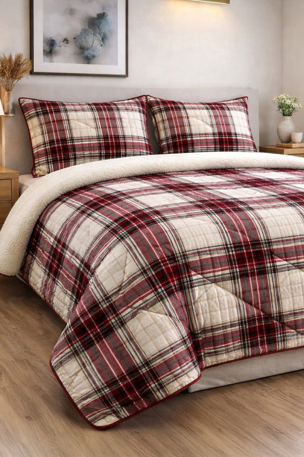 Modaselvim EV YAŞAM HOME&LIFESTYLE 1005HB1195 Beige&Red