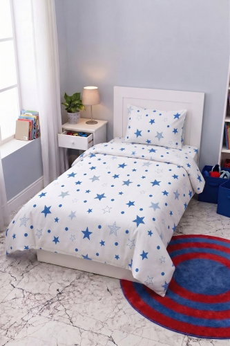 H.B. - HOME&LIFESTYLE 1007HB1195 Pattern2 Blue