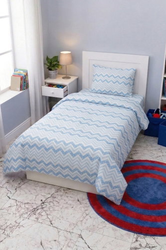 H.B. - HOME&LIFESTYLE 1007HB1195 Pattern3 Blue