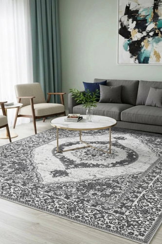 H.B. - HOME&LIFESTYLE 1017HB1195 Anthracite & Black