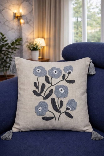 H.B. - HOME&LIFESTYLE 1018HB1195 Pattern6 Grey&Anthracite