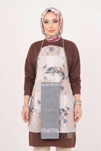 H.B. - HOME&LIFESTYLE 1032HB1195 Pattern 3 Gray
