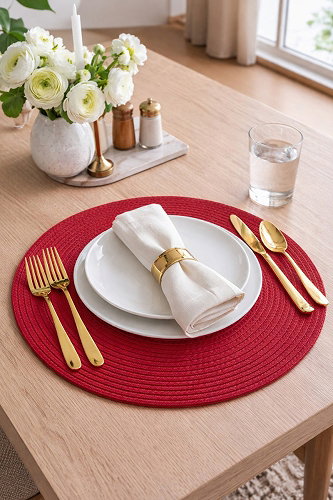 moda selvim HOME&LIFESTYLE 8515BLH1197 Red - Thumbnail