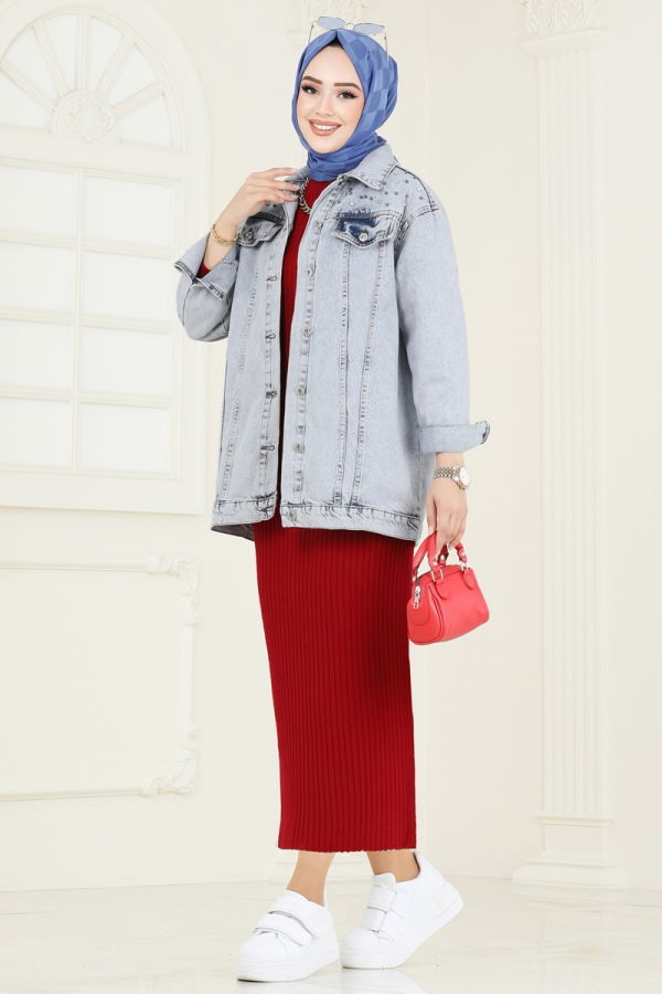 Jacket 10003ETT926 Light Denim - 2