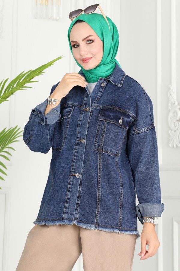 Jacket 16697ETT926 Denim - 4