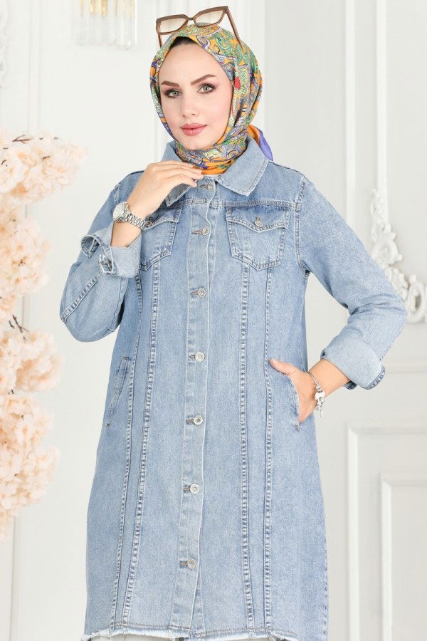 Jacket 20369ETT926 Washed Jeans - 4