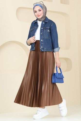 moda selvim Jacket 20468ETT926 Denim - Thumbnail