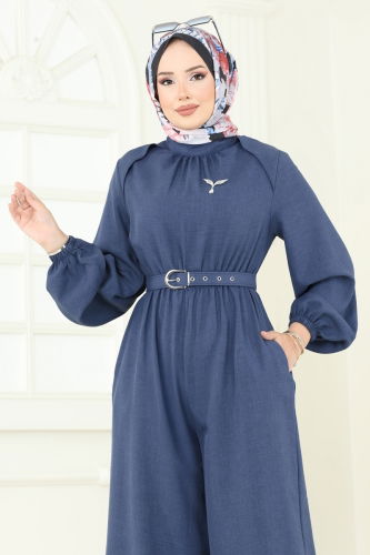 moda selvim بدلة افرول ازرق 2687SL432 - Thumbnail