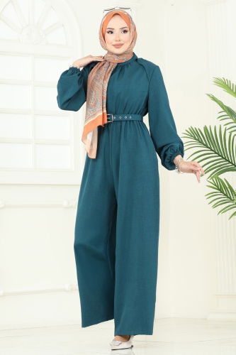 moda selvim بدلة افرول بترولي 2687SL432 - Thumbnail