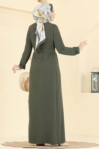 moda selvim بدلة افرول اخضر عفني 2893SL432 - Thumbnail
