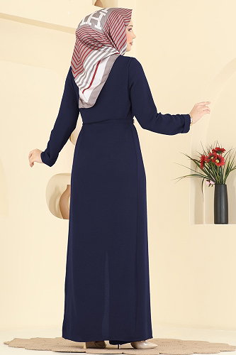 moda selvim بدلة افرول كحلي 2893SL432 - Thumbnail