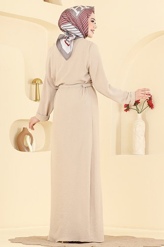 moda selvim بدلة افرول بيج 2893SL432 - Thumbnail