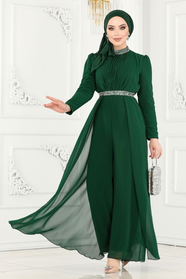 Modaselvim YEAR-END DISCOUNTS Jumpsuit 5006AB368 Emerald