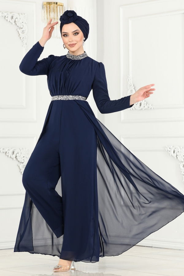 Modaselvim YEAR-END DISCOUNTS Jumpsuit 5006AB368 Navy Blue