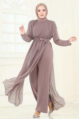 moda selvim Jumpsuit 5686EDF311 Powder Vision - Thumbnail
