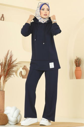 S.L. - Kapşon Detaylı Modal Takım 2730SL432 Laci