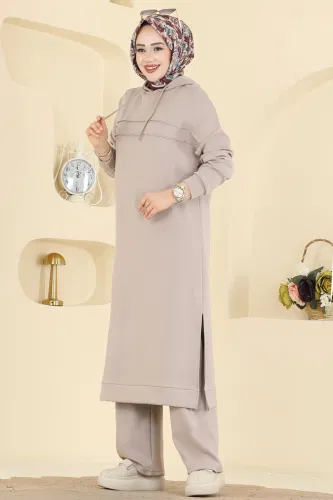 E.R.K. - Kapüşon Detaylı Modal Takım 2603ERK1158 Vizyon