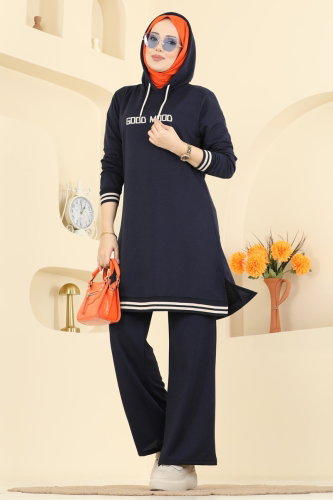 P.R.M. - Kapüşonlu 2 li Günlük Takım 716PM271 Laci