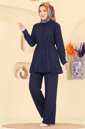 A.S.N. - Kemerli Tunik 2 li Takım 374ASN888 Laci