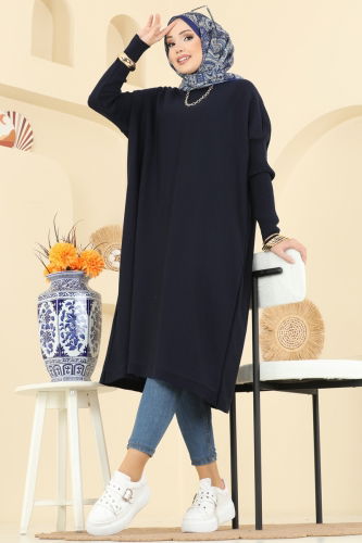 U.Z. - Kolları Fitilli Triko Tunik 2096UZ662 Laci