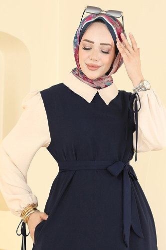 moda selvim Kolu Bağlamalı 2 li Takım 9237PLK541 Laci - Thumbnail