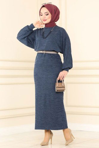 moda selvim Kolyeli Selanik Takım 6012MRT754 Laci - Thumbnail