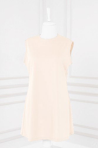 moda selvim Kolyeli Tesettür Üçlü Takım 4002YNS793 Taş&Kahve - Thumbnail