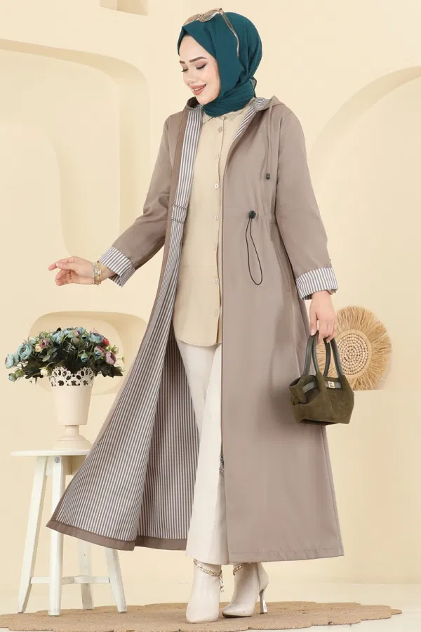 Modaselvim Ferace Manşeti Çıtçıtlı Bondit Ferace 1401ORG1169 Vizyon