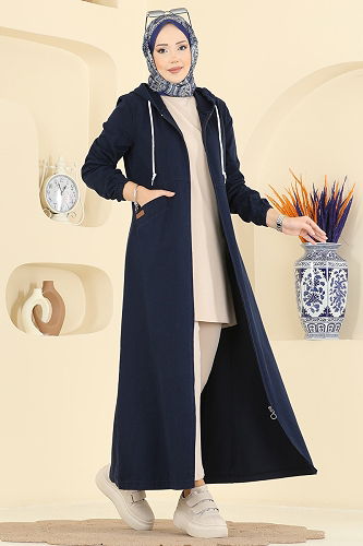 moda selvim Manşeti Lastikli Gabardin Kap 7917ORG1169 Laci - Thumbnail