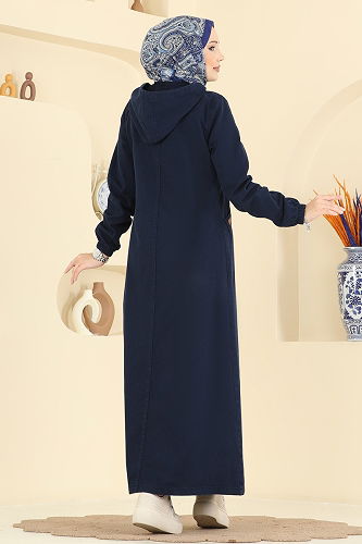 moda selvim Manşeti Lastikli Gabardin Kap 7917ORG1169 Laci - Thumbnail