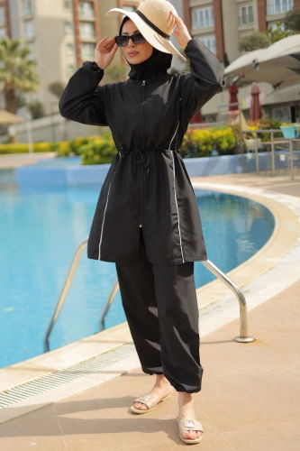 moda selvim Mayo 20530ETT926 Black - Thumbnail