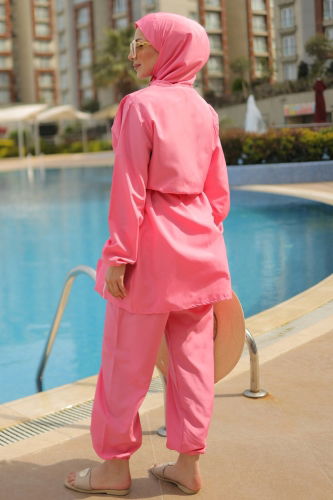 moda selvim Mayo 20530ETT926 Pink - Thumbnail