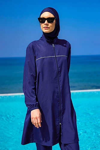 moda selvim كحلي 2501MRNK1139 - Thumbnail