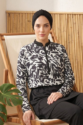 moda selvim Mayo 886ART1138 Ecru - Thumbnail