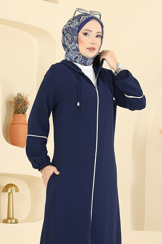 moda selvim Önden Fermuarlı Aeroobin Takım PL9189 Laci - Thumbnail