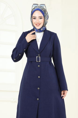 moda selvim Önü Düğmeli Sofia Takım 2690SL432 Laci - Thumbnail