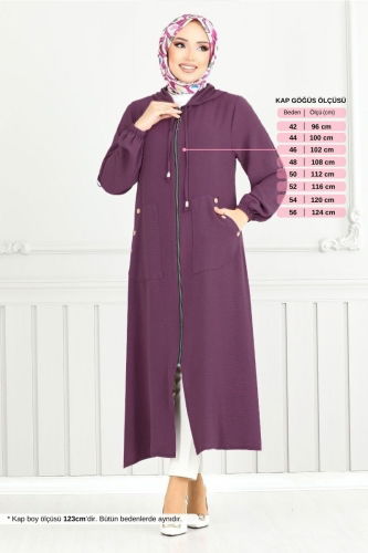 MRV M.R. - كاب ليلكي غامق 0005MR1077-M