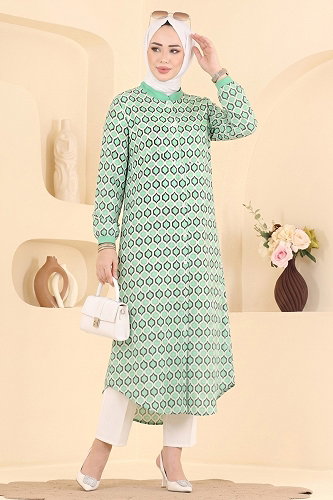 moda selvim كاب أخضر 007ZMRK1203 - Thumbnail