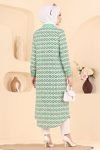 moda selvim كاب أخضر 007ZMRK1203 - Thumbnail